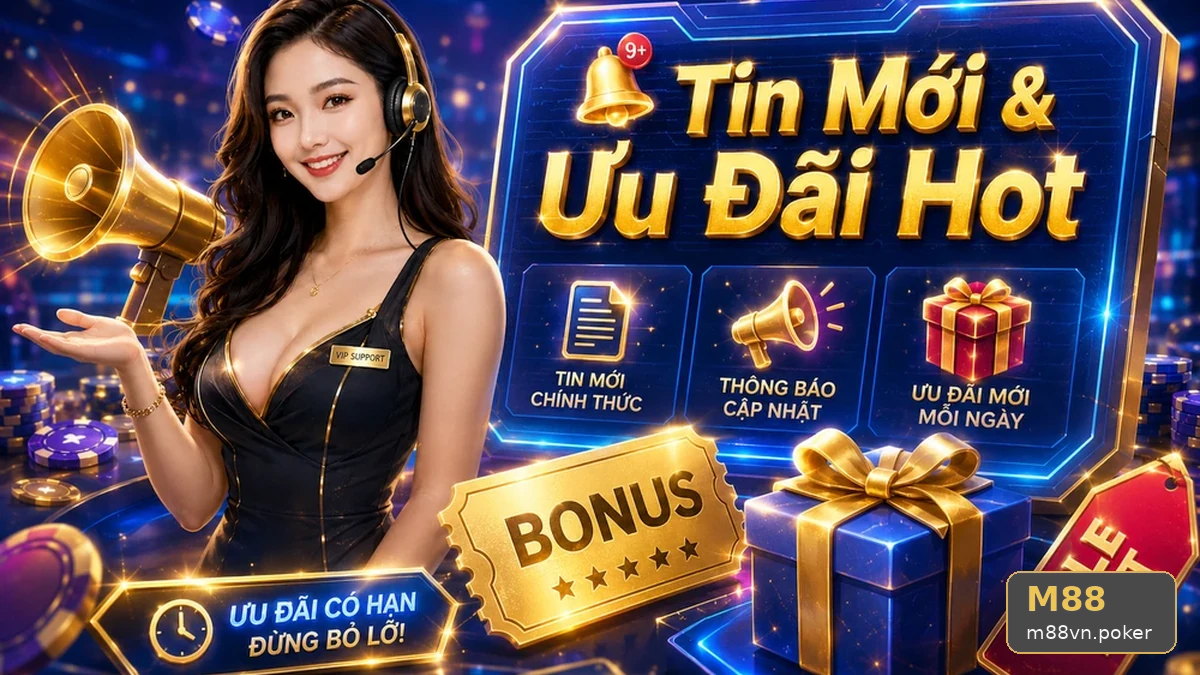 Nghiệm Lọc Tin Mới Khi Duyệt Ưu Đãi Khuyến Mãi M88