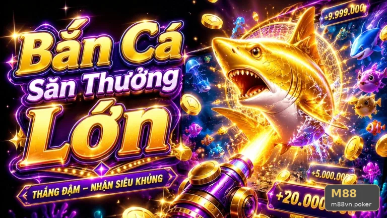Bạn đã hiểu đúng cơ chế đạn và mục tiêu khi bắn cá săn thưởng M88?