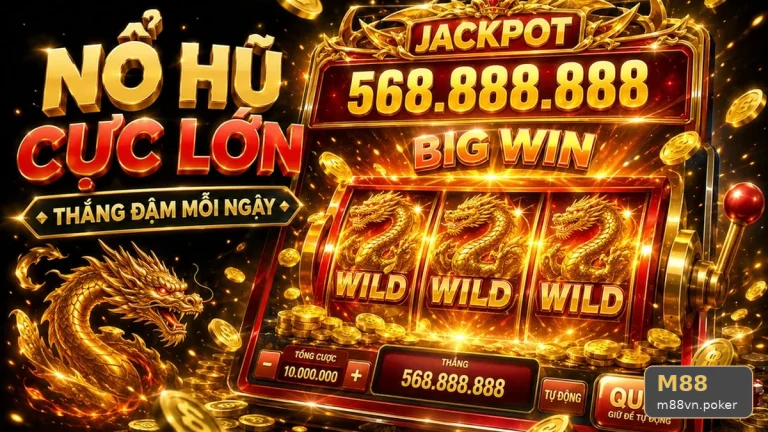 M88VNPOKER 02 Nổ Hũ Bản Đối Chiếu — Bảng Kiểm Tra Cho Jackpot Và Phiên Nổ
