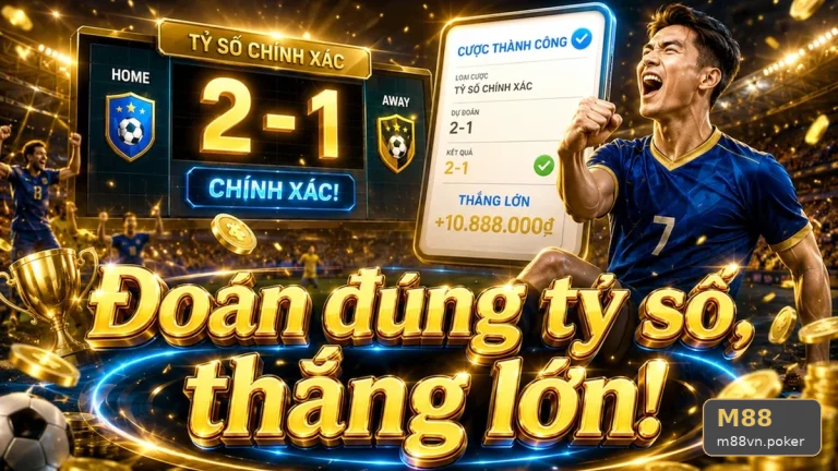 Đánh đồng phong độ với tỷ số: Lỗi phân tích thể thao M88