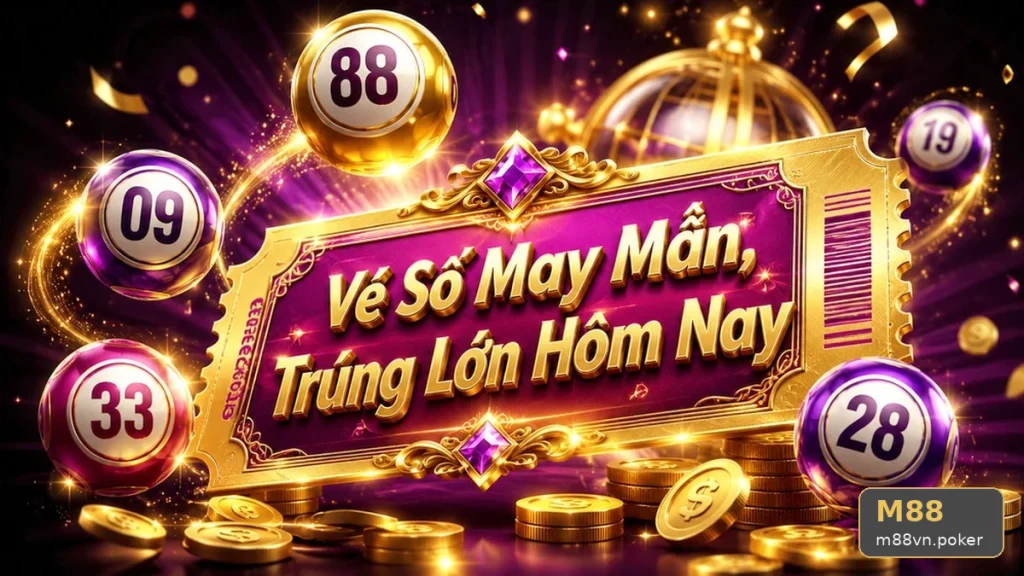 Xổ Số M88 Tại m88vn.poker: Đọc Chi Tiết Giao Diện Vé Số, Kết Quả Và Kiểm Tra Theo Bàn – Giải Thích Trách Nhiệm Cá Nhân Khi Tham Gia Trò Chơi May Rủi