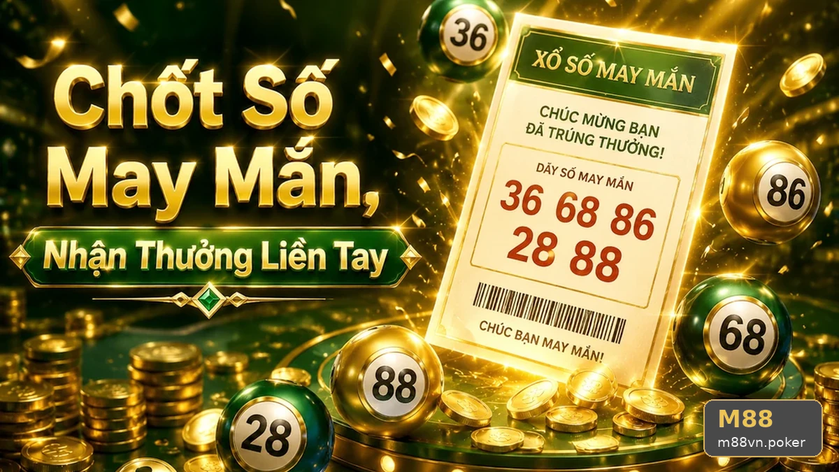 Nhầm đài khi dò vé số: Ba bước kiểm tra kết quả xổ số tại M88