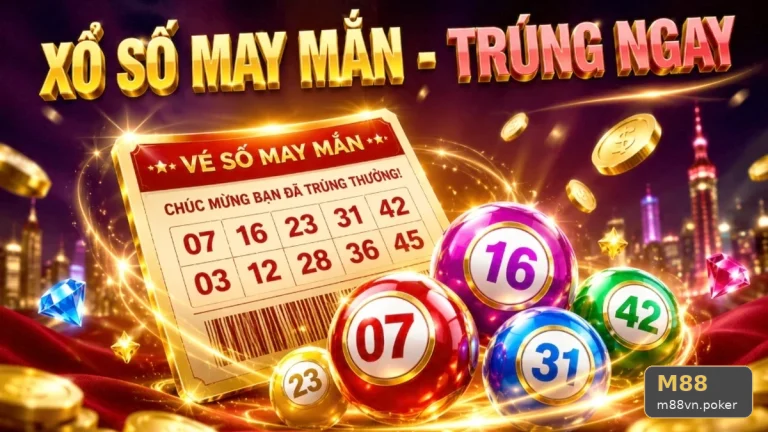 Khung Số Đài Chuyển Màu: Lát Cắt Giao Diện Xổ Số Trực Tuyến M88
